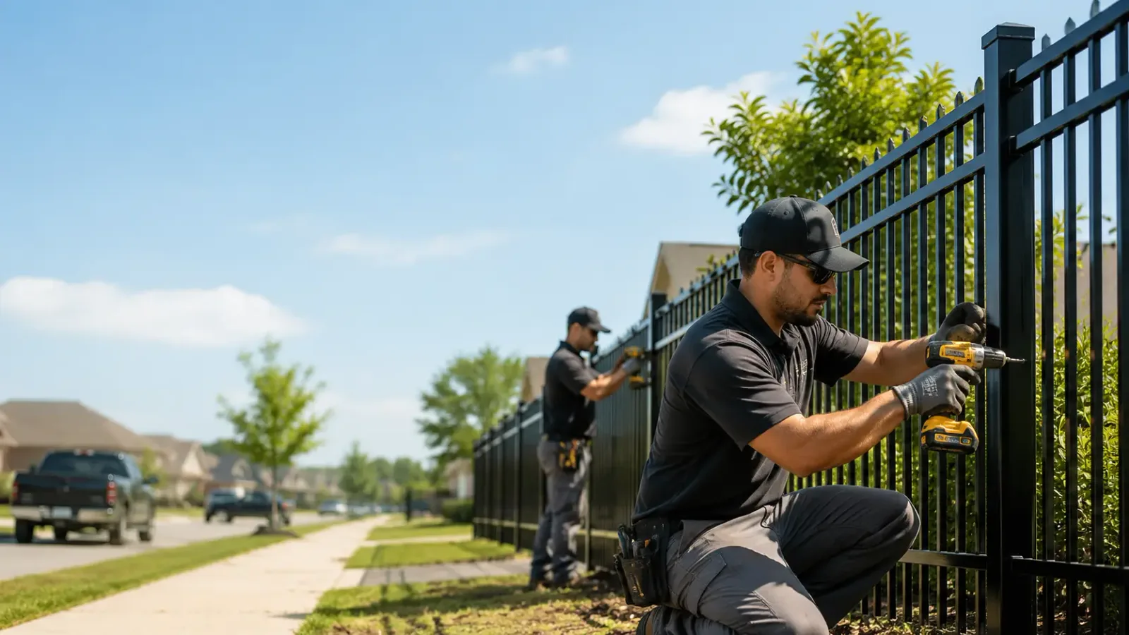 Metal Fence Installation in Seven Mile, OH